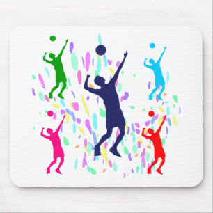 VOLLEYBALL MOUSE PAD