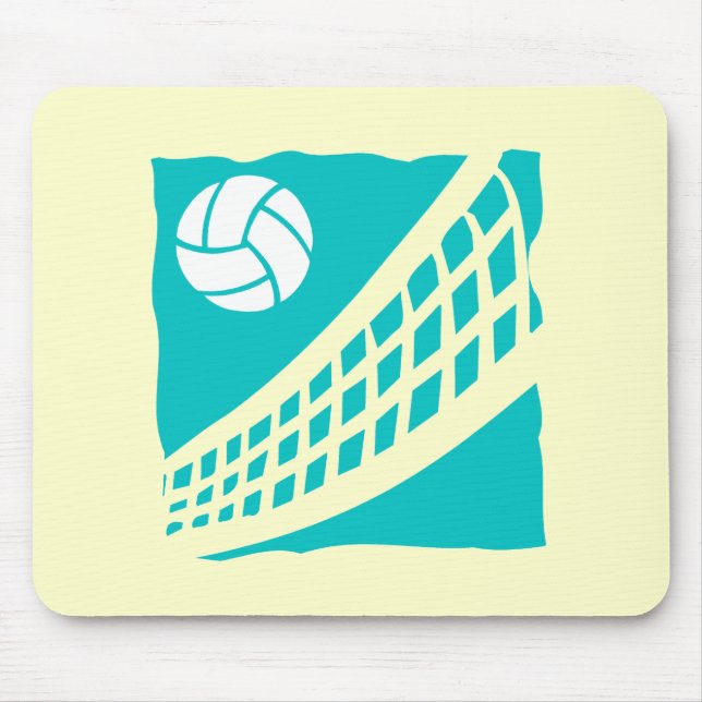 Volleyball Mouse Pad (Front)