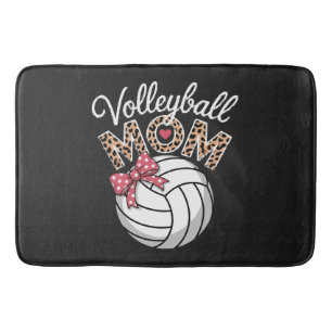 Volleyball Mum Bath Mat