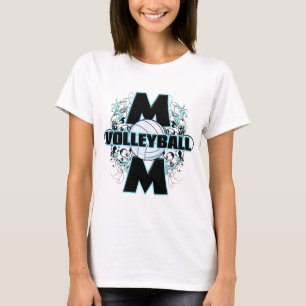 Volleyball Mum (cross).png T-Shirt