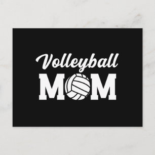 Volleyball Mum Cute Mum Life Holiday Postcard