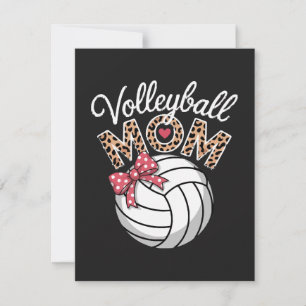 Volleyball Mum Holiday Card