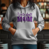 Volleyball Mum in Purple 