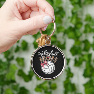 Volleyball Mum Key Ring