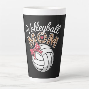 Volleyball Mum Latte Mug