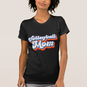 Volleyball Mum Leopard Fun Ball Mum Mother's Day 0 T-Shirt