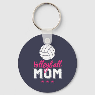 Volleyball Mum Proud Mother of Sports Player Son Key Ring