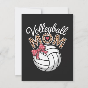Volleyball Mum Thank You Card
