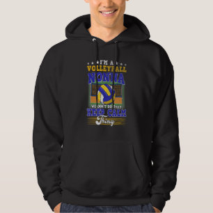 Volleyball Nonna Don't Do That Keep Calm Thing Hoodie