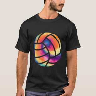 Volleyball Ns Tie Dye Player Coach T-Shirt