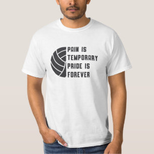 Volleyball Pain Is Temporary Beach Player Gift T-Shirt