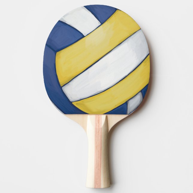 Volleyball Ping Pong Paddle (Front)
