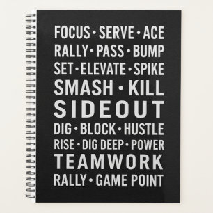 Volleyball Planner, Motivational Game Sequences Planner
