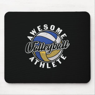 Volleyball Player Awesome Volleyball Mouse Pad