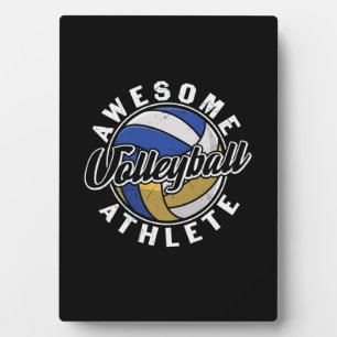 Volleyball Player Awesome Volleyball Plaque