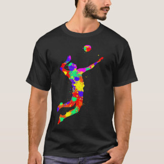 Volleyball Player Boys Youth T-Shirt