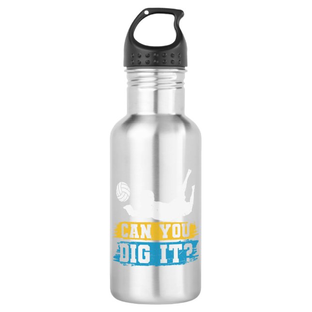 Volleyball Player | Can You Dig It 710 Ml Water Bottle (Front)