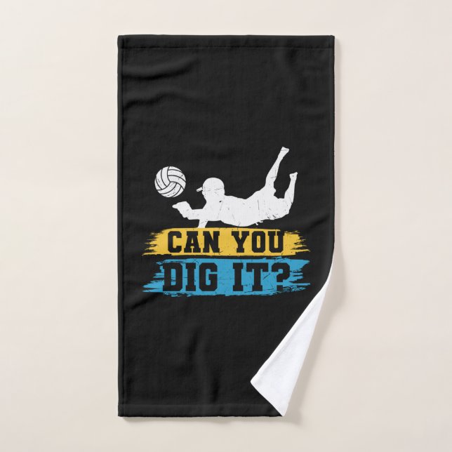 Volleyball Player | Can You Dig It Hand Towel (Hand Towel)
