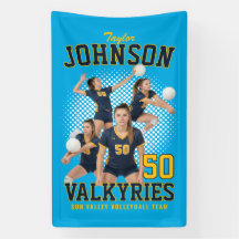 Volleyball Player Custom Photo Bootleg Sports