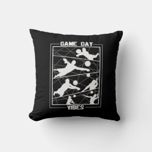 Volleyball Player Game Day Vibes Cushion