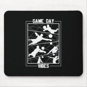 Volleyball Player Game Day Vibes Mouse Pad