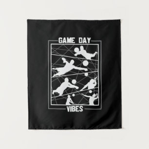 Volleyball Player   Game Day Vibes Tapestry