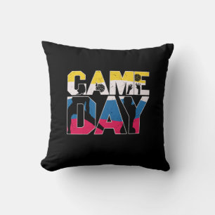 Volleyball Player Game Day Volleyball Cushion