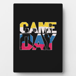 Volleyball Player Game Day Volleyball Plaque