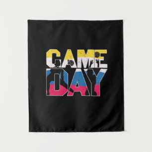 Volleyball Player   Game Day Volleyball Tapestry