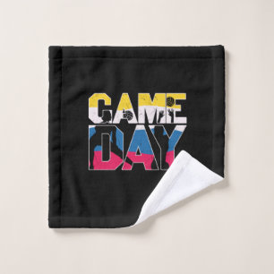 Volleyball Player   Game Day Volleyball Wash Cloth