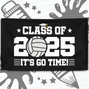 Volleyball Player Graduation Class of 2025 Senior Banner