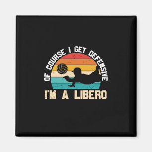 Volleyball Player I Am A Libero Magnet