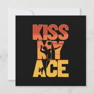 Volleyball Player   Kiss My Ace Invitation