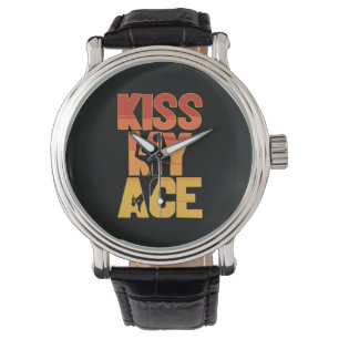 Volleyball Player Kiss My Ace Watch