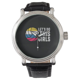 Volleyball Player Let Do This Girls Watch