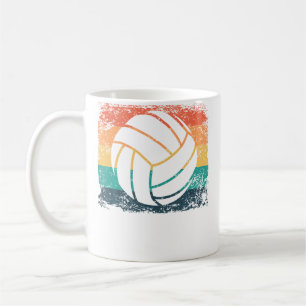 Volleyball Player Man Woman Beach Volleyball Coffee Mug