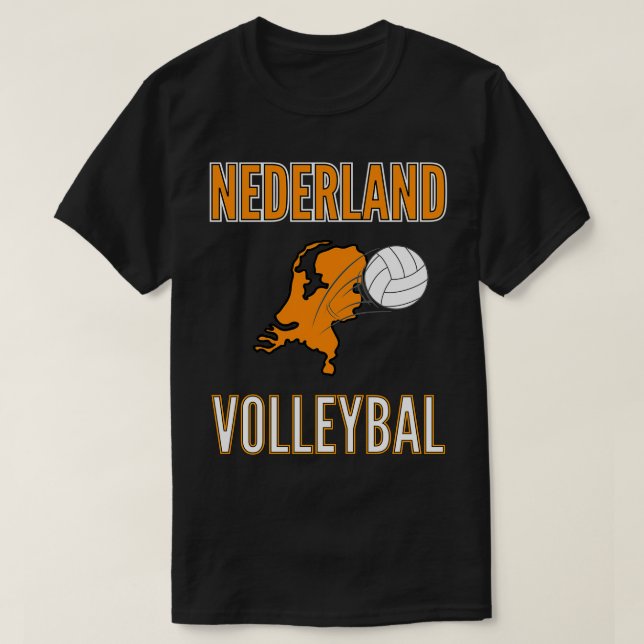 Volleyball player Netherlands 2 T-Shirt (Design Front)