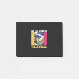 Volleyball Player One Hit Wonders Volleyball Post-it Notes
