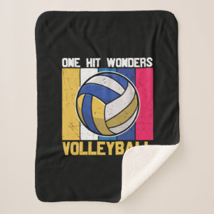 Volleyball Player One Hit Wonders Volleyball Sherpa Blanket