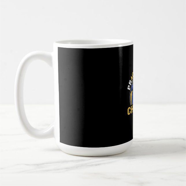 Volleyball Player | Practice Like A Champion Coffee Mug (Left)