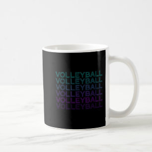Volleyball Player Team Coach Trainer Retro  Coffee Mug