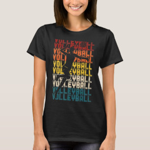 Volleyball Player Team Retro Vintage Volleyball T-Shirt