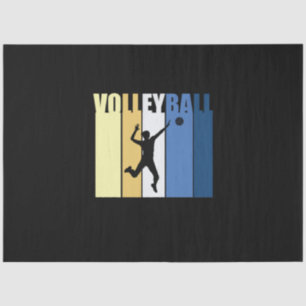 Volleyball Player Vintage Volleyball Girls Tissue Paper