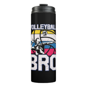Volleyball Player   Volleyball Bro Thermal Tumbler