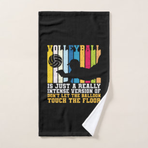 Volleyball Player Volleyball Is Just A Really Hand Towel