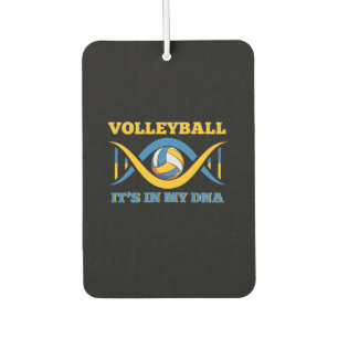 Volleyball Player   Volleyball It Is In My Dna Car Air Freshener