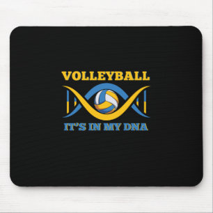 Volleyball Player   Volleyball It Is In My Dna Mouse Pad