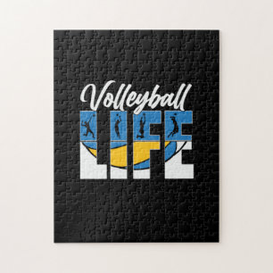 Volleyball Player   Volleyball Life Jigsaw Puzzle