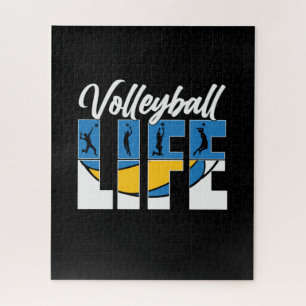 Volleyball Player   Volleyball Life Jigsaw Puzzle