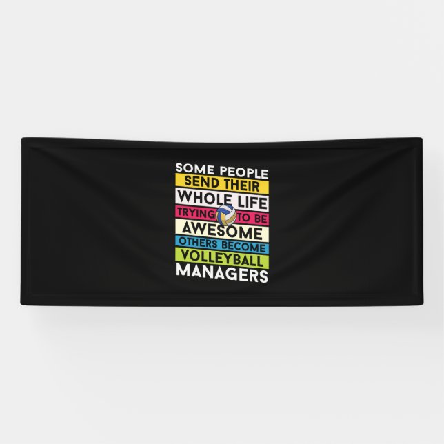 Volleyball Player | Volleyball Managers Banner (Horizontal)